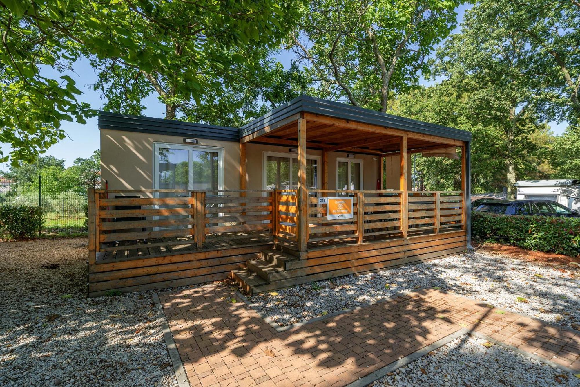 Eurocamp Mobile Homes At Campsite Puntica Funtana Exterior foto